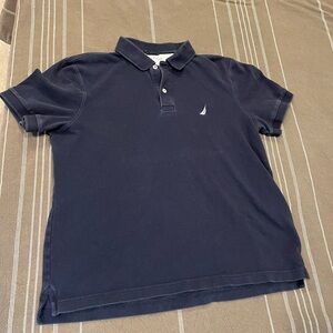 Nautica Men's Dark Blue Polo Shirt